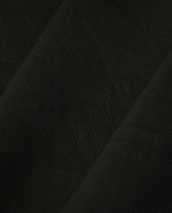 Ткань Шерсть Костюмная 1987 цвет черный картинка 1