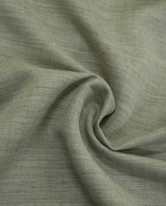 Ткань Шерсть Костюмная 1999 цвет серый полоска картинка