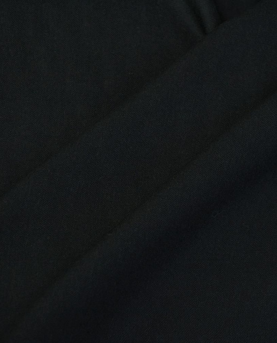 Ткань Шерсть Костюмная (БРАК) 2011 цвет черный картинка 2