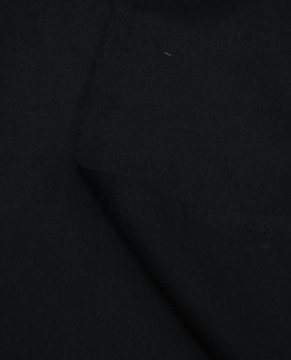 Ткань Шерсть Костюмная (БРАК) 2011 цвет черный картинка 1