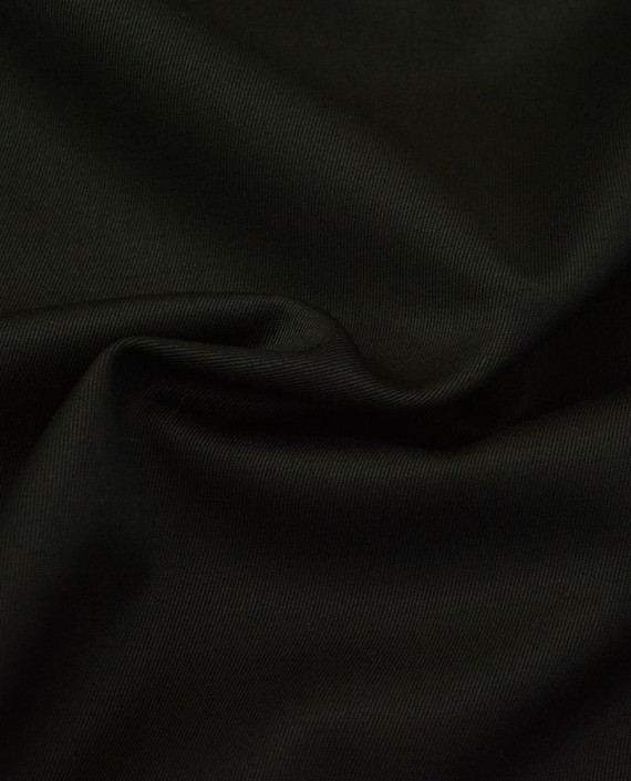 Ткань Шерсть Костюмная 2022 цвет черный картинка