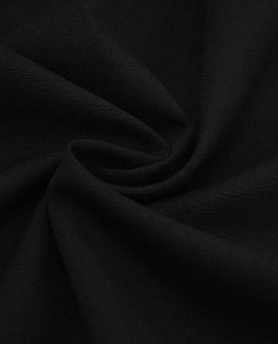 Ткань Шерсть Костюмная 2029 цвет черный картинка