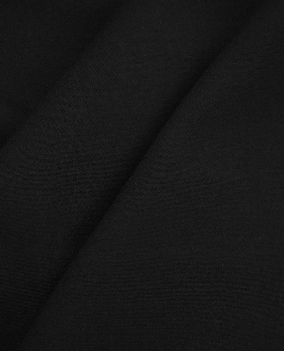 Ткань Шерсть Костюмная 2029 цвет черный картинка 1