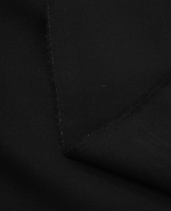 Ткань Шерсть Костюмная 2029 цвет черный картинка 2