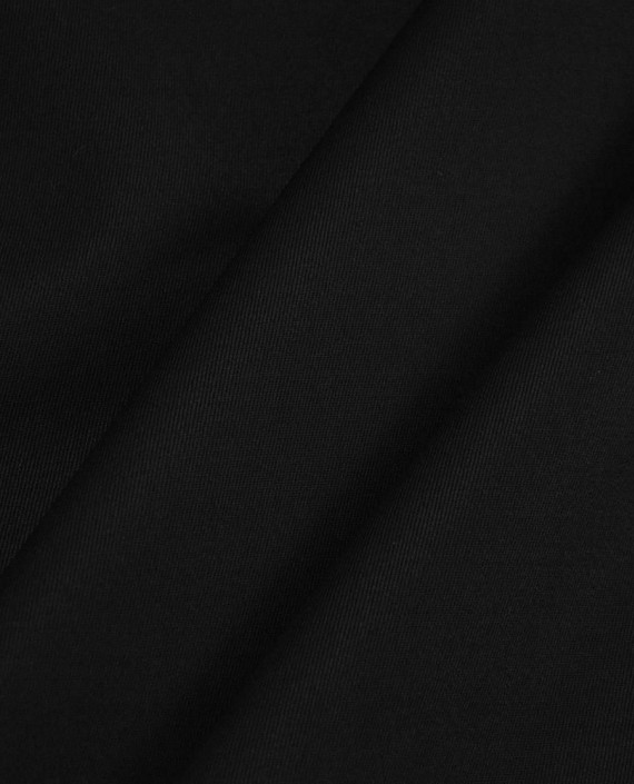 Ткань Шерсть Костюмная 2038 цвет черный картинка 1