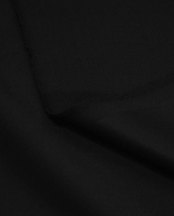 Ткань Шерсть Костюмная 2038 цвет черный картинка 2