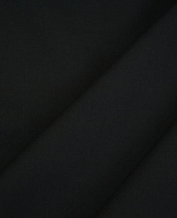 Ткань Шерсть Костюмная 2047 цвет черный картинка 1