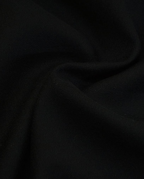 Ткань Шерсть Костюмная 2053 цвет черный картинка