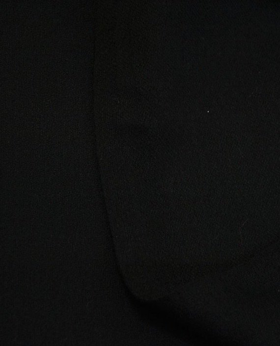 Ткань Шерсть Костюмная 2053 цвет черный картинка 2