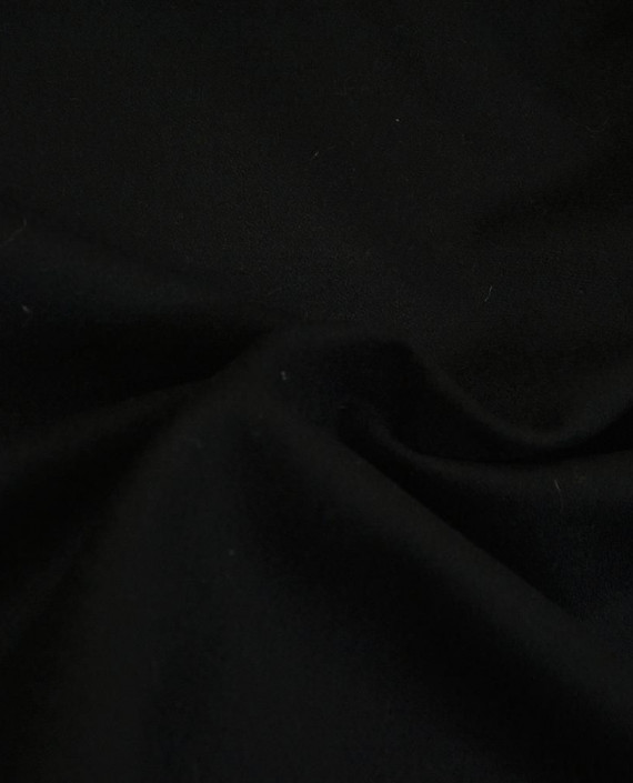 Ткань Шерсть Костюмная 2054 цвет черный картинка