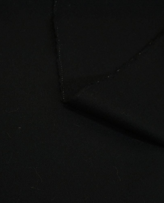 Ткань Шерсть Костюмная 2054 цвет черный картинка 2