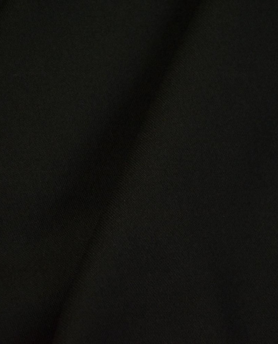Ткань Шерсть Костюмная 2065 цвет черный картинка 1
