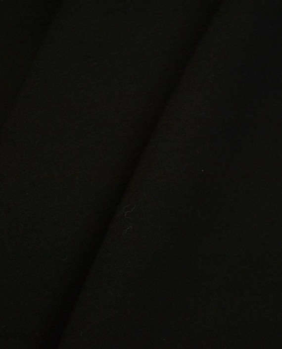 Ткань Шерсть Костюмная 2067 цвет черный картинка 1