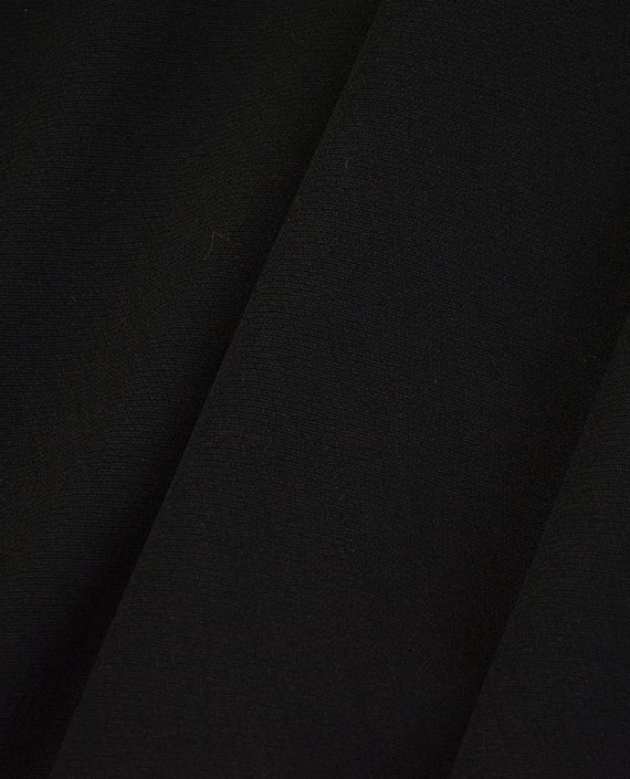 Ткань Шерсть Костюмная 2070 цвет черный картинка 1