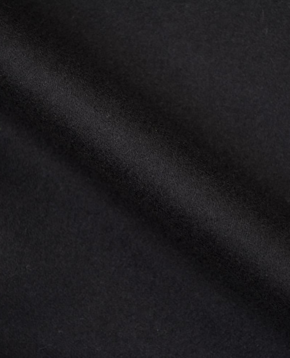 Ткань Шерсть Пальтовая 2078 цвет черный картинка 2