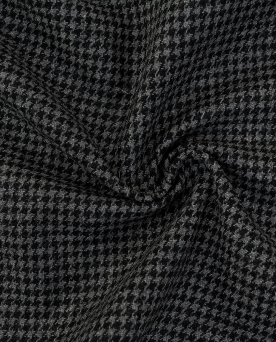 Ткань Шерсть Костюмная 2087 цвет серый гусиная лапка картинка