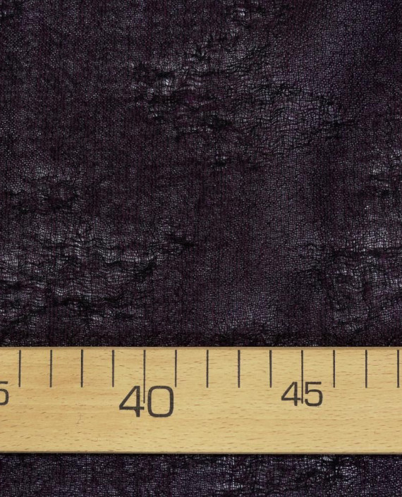 Ткань Шерсть Костюмная Марлевка 2088 цвет фиолетовый картинка 1
