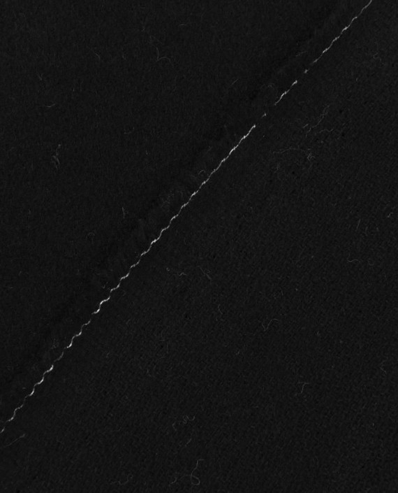 Ткань Шерсть Костюмная 2096 цвет черный картинка 2