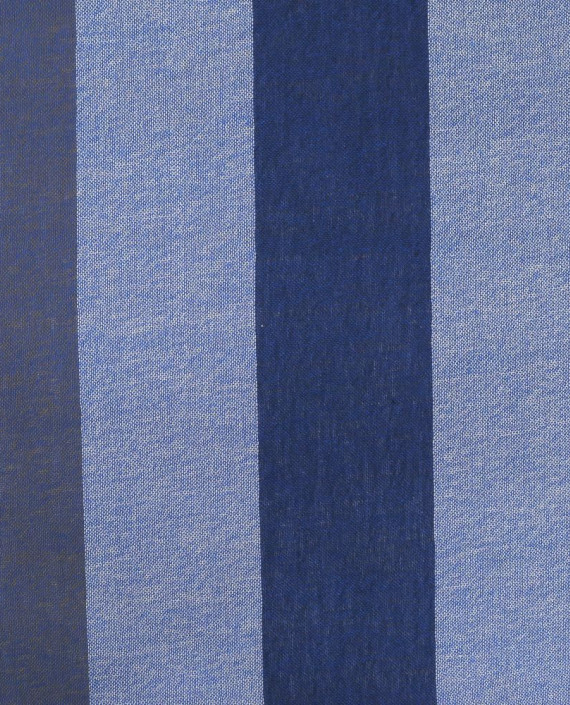Ткань Шерсть Костюмная Марлевка Купон 2097 цвет синий клетка картинка