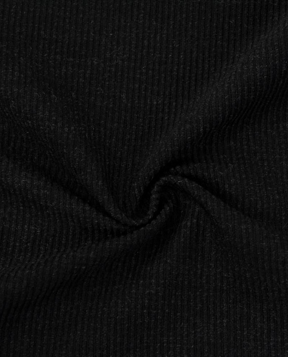 Ткань Шерсть Костюмная 2098 цвет черный полоска картинка