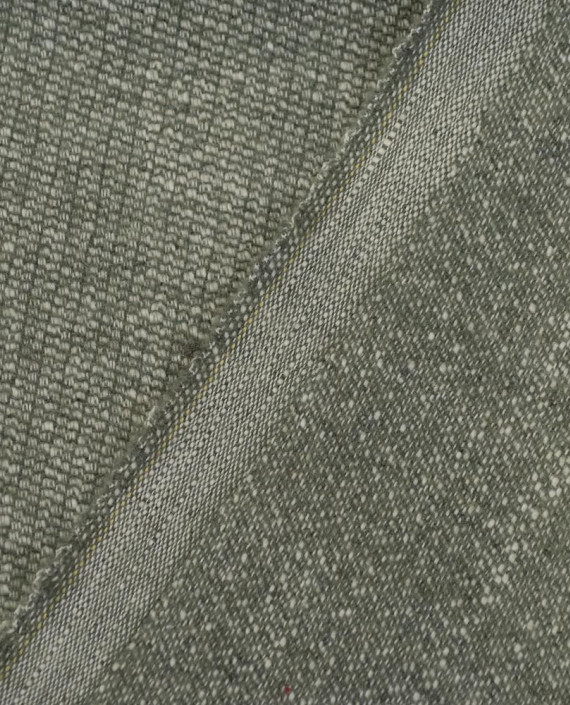Ткань Шерсть Костюмная 2101 цвет серый геометрический картинка 1