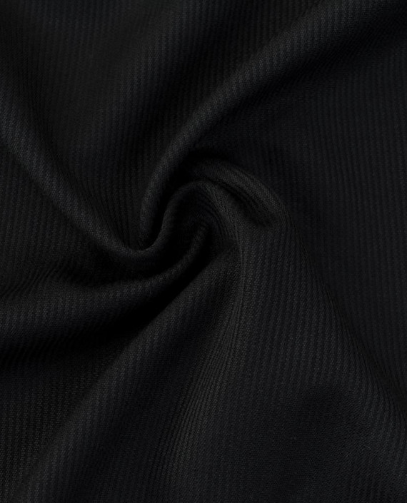 Шерсть Костюмная 2117 цвет черный геометрический картинка