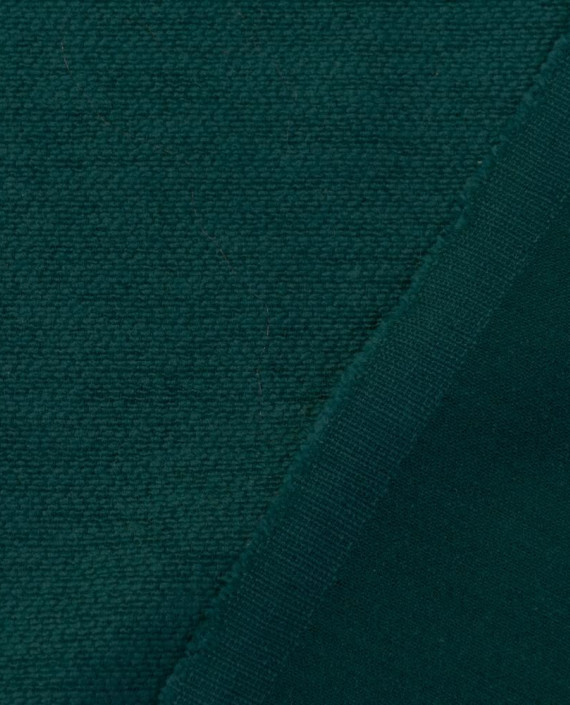 Ткань Шерсть Костюмная 2139 цвет зеленый картинка 2