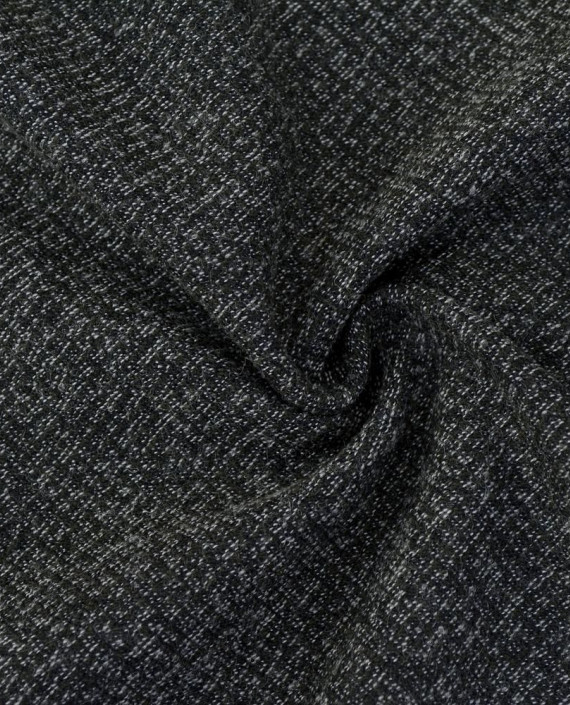 Ткань Шерсть Костюмная 2144 цвет серый геометрический картинка