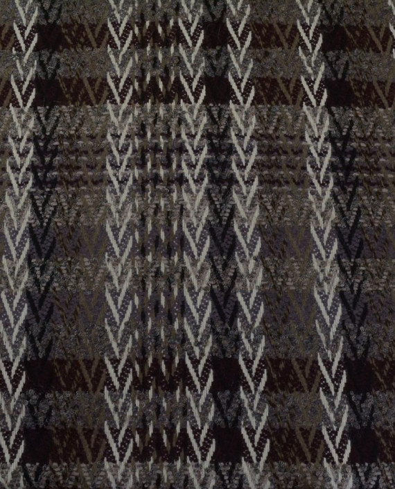 Ткань Шерсть Пальтовая 2159 цвет разноцветный геометрический картинка