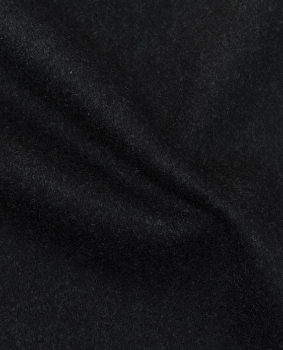 Ткань Шерсть Пальтовая 2161 цвет черный картинка