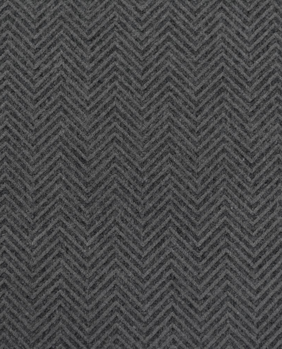 Ткань Шерсть Пальтовая 2164 цвет серый геометрический картинка