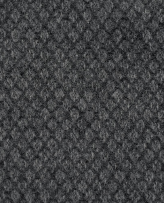 Шерсть Пальтовая  2189 цвет серый геометрический картинка