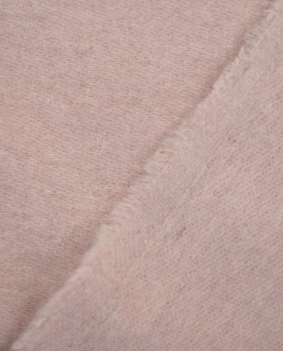 Ткань Шерсть Пальтовая 2200 цвет розовый картинка 2