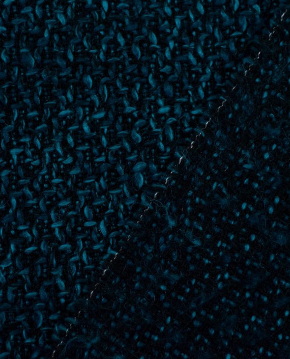 Ткань Шерсть Пальтовая 2214 цвет голубой картинка 1