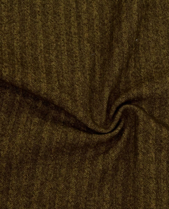 Ткань Шерсть Костюмная 2223 цвет коричневый геометрический картинка