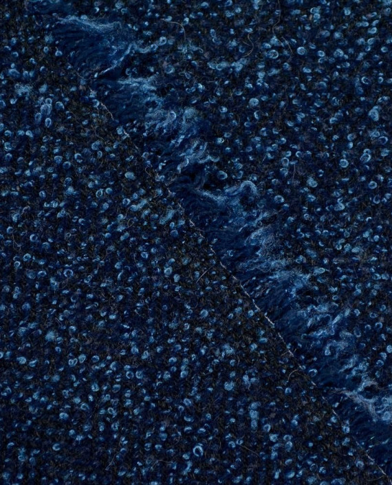 Ткань Шерсть Пальтовая 2236 цвет голубой картинка 1