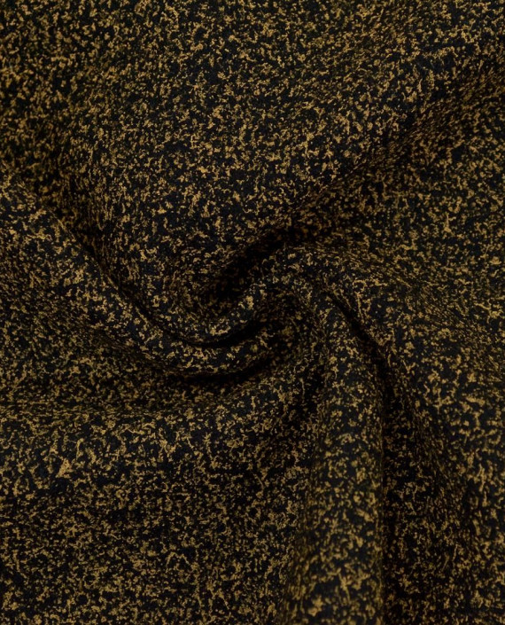 Ткань Шерсть Пальтовая 2241 цвет желтый абстрактный картинка