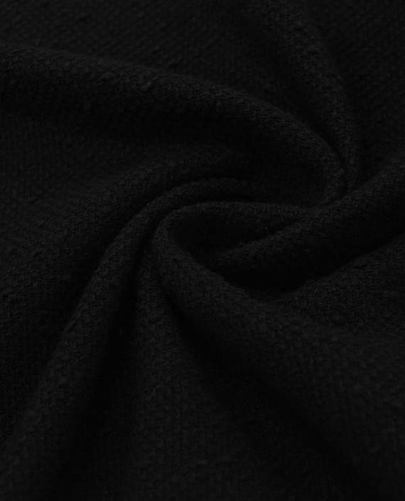 Шерсть пальтовая 2279 цвет черный картинка