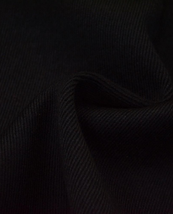 Шерсть пальтовая 2285 цвет черный полоска картинка