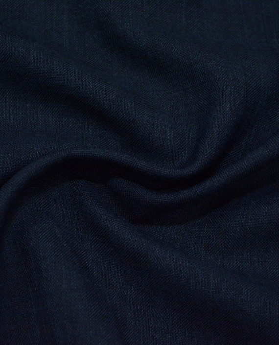 Шерсть Костюмная 2393 цвет синий картинка