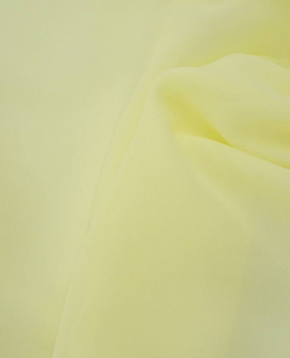 Ткань Шифон 0003 цвет желтый картинка 1
