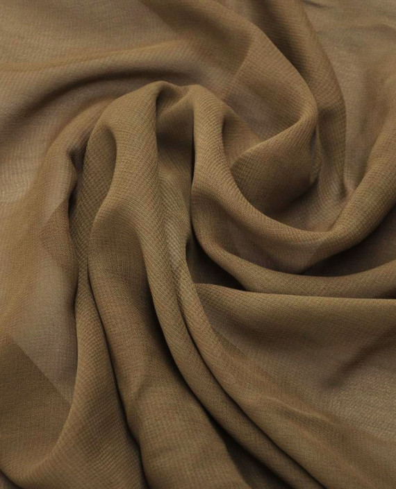 Ткань Шифон 0016 цвет коричневый картинка