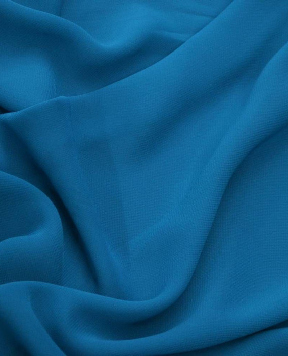 Ткань Шифон 0018 цвет синий картинка 2