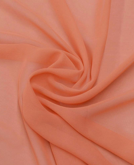 Ткань Шифон 0019 цвет оранжевый картинка