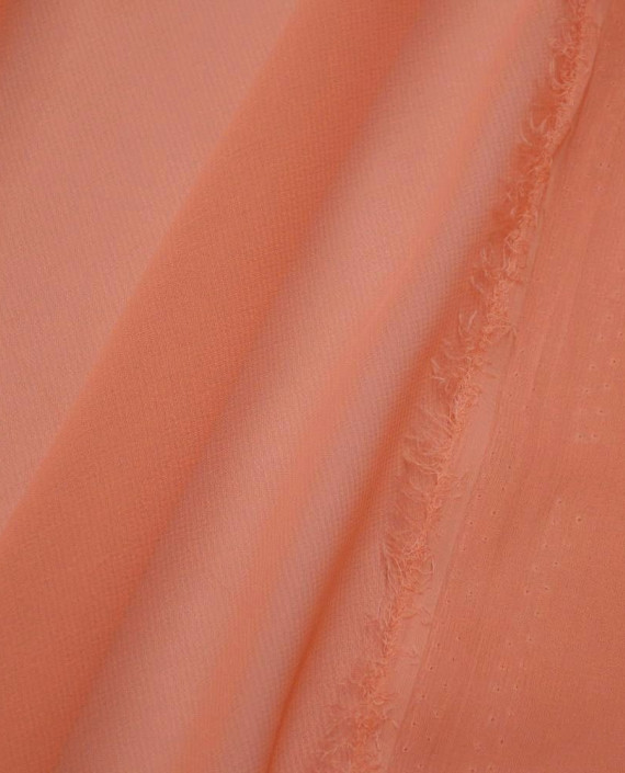 Ткань Шифон 0019 цвет оранжевый картинка 1