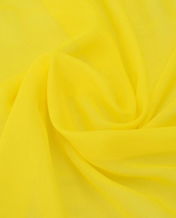 Ткань Шифон 0036 цвет желтый картинка