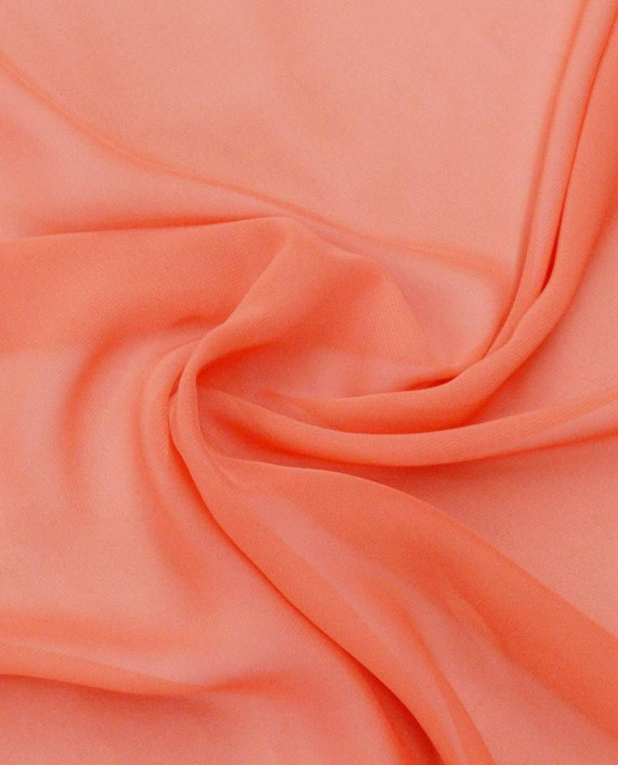 Ткань Шифон 0037 цвет оранжевый картинка