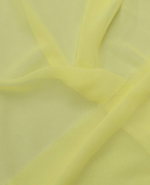 Ткань Шифон-стрейч 0052 цвет желтый картинка 1