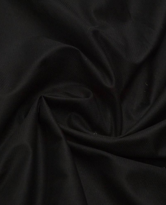 Ткань Шифон-стрейч 0056 цвет черный картинка 1