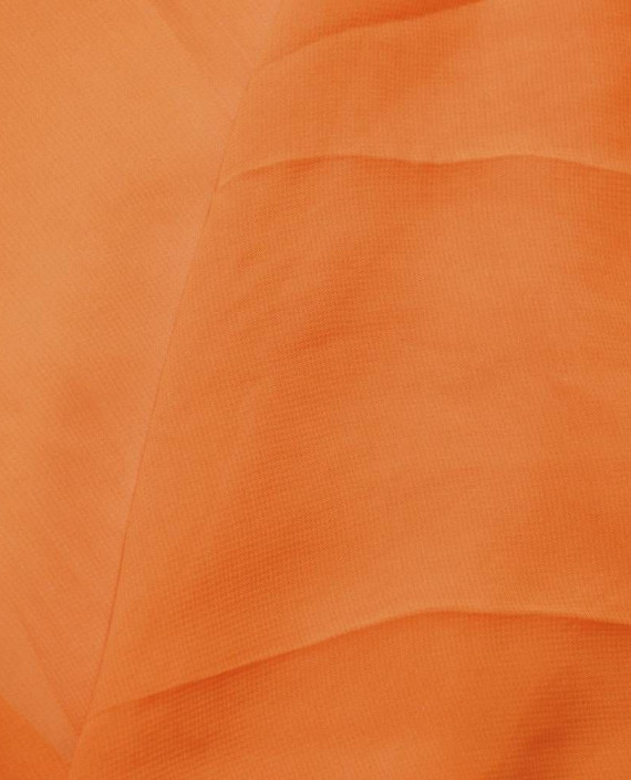 Ткань Шифон 0059 цвет оранжевый картинка 2